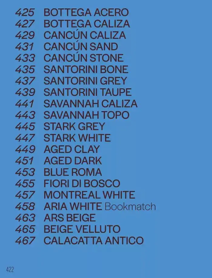 Ceramoc book 2025 du 27 janvier au 31 décembre 2025 - Catalogue page 424