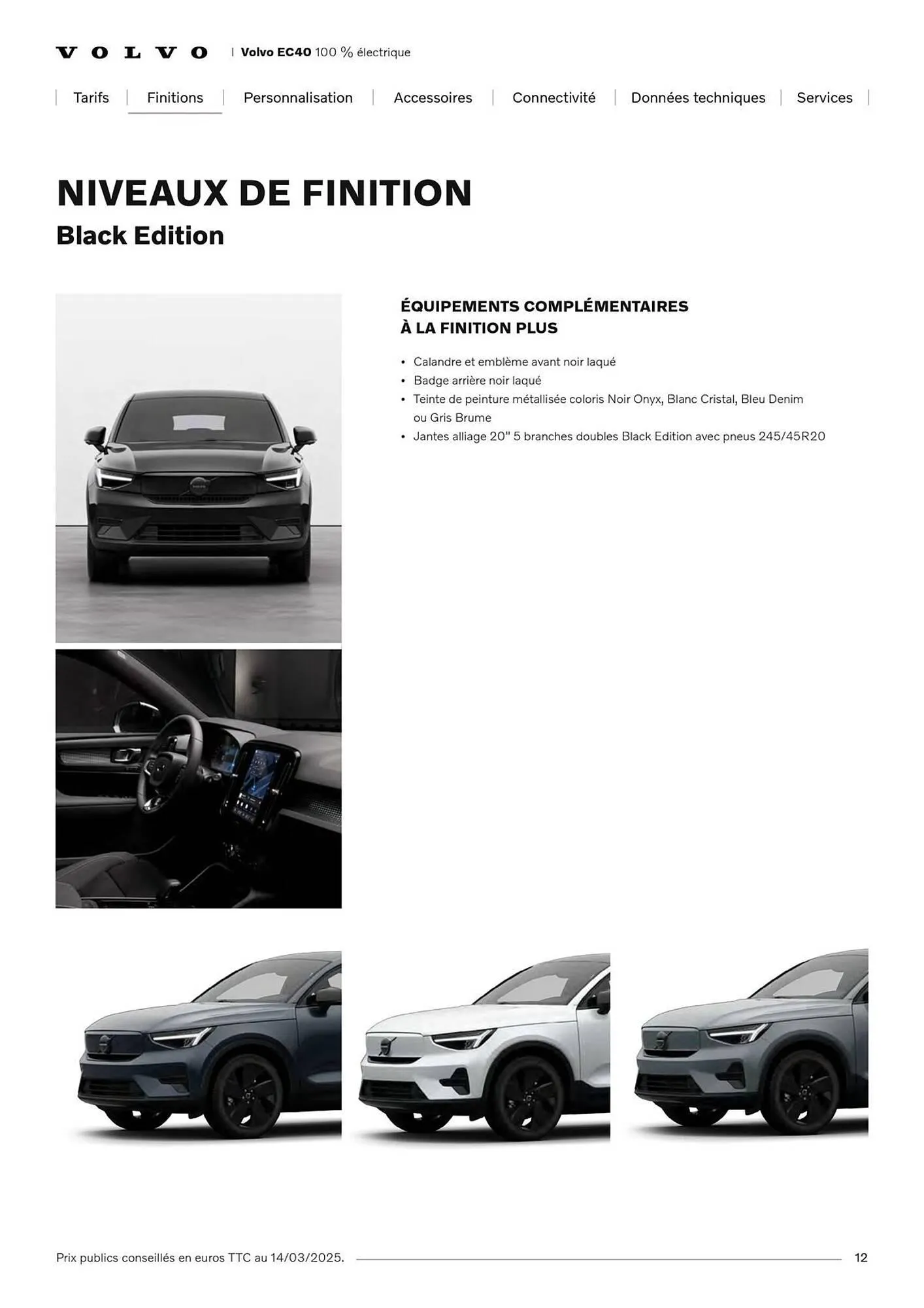 Catalogue VOLVO du 7 janvier au 31 janvier 2027 - Catalogue page 12