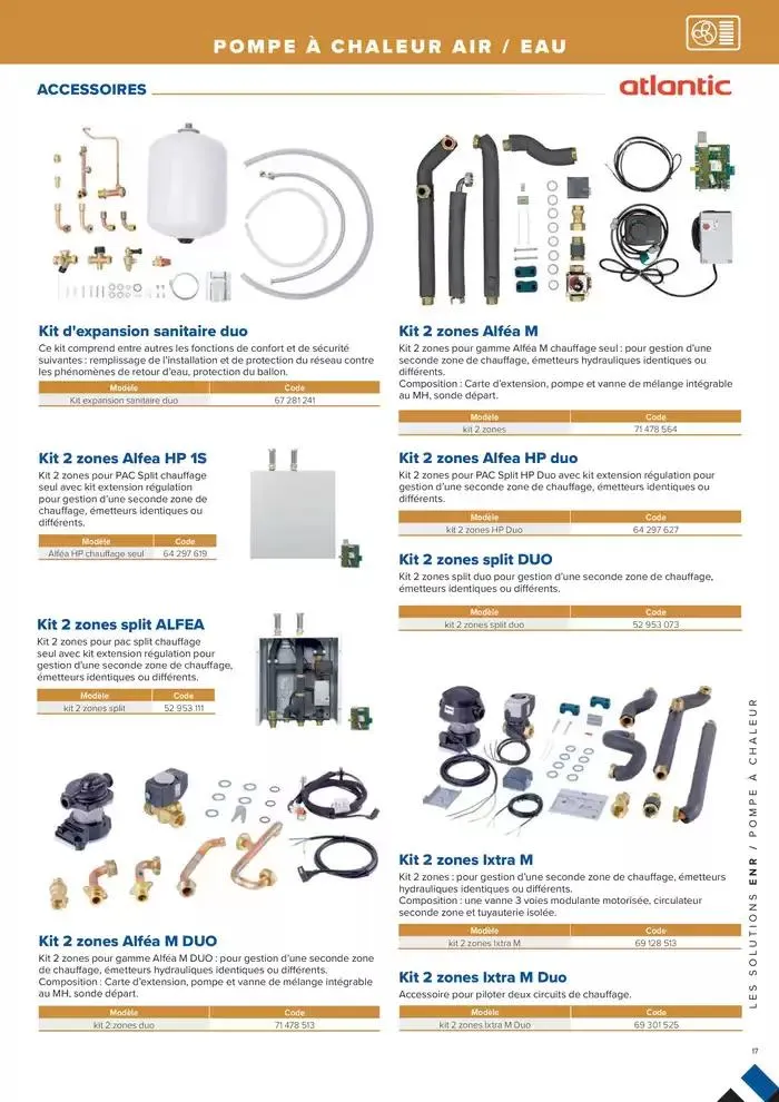 L'UNIVERS CHAUFFAGE, CLIMATISATION & PHOTOVOLTAÏQUE du 1 janvier au 31 décembre 2026 - Catalogue page 17