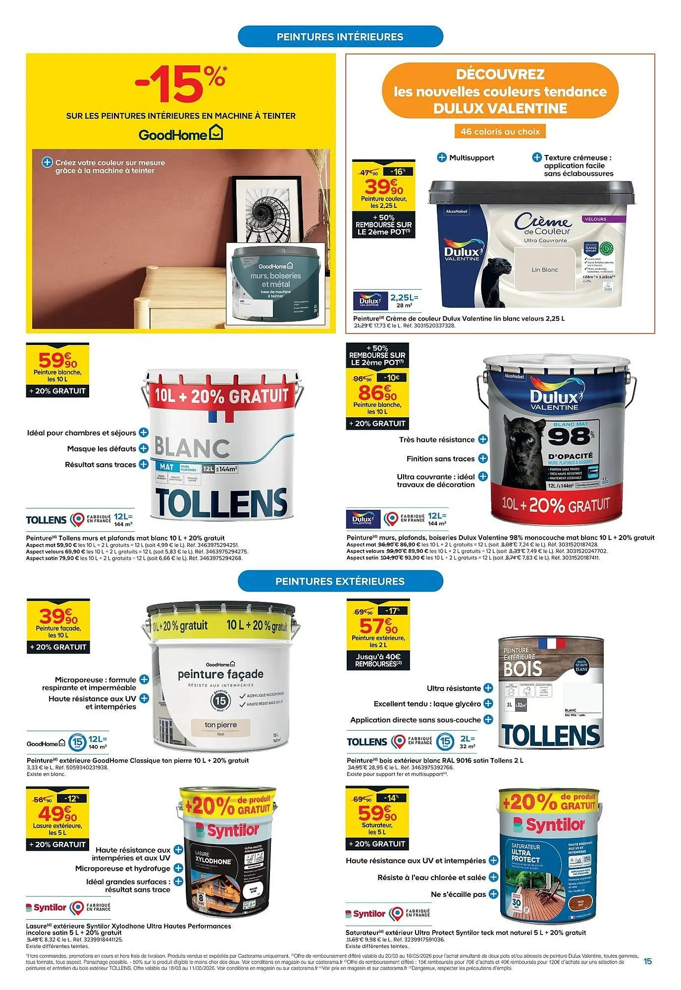 Catalogue Castorama du 1 avril au 14 avril 2026 - Catalogue page 15