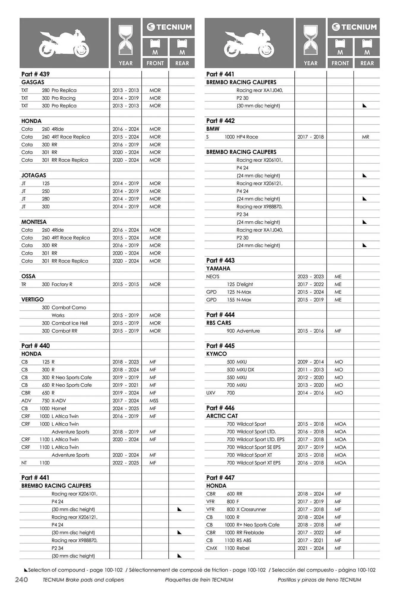 Catalogue Bihr du 23 mai au 31 décembre 2025 - Catalogue page 240