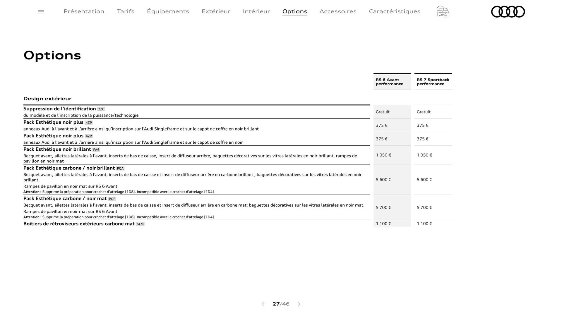 Catalogue Audi du 7 janvier au 31 janvier 2026 - Catalogue page 27