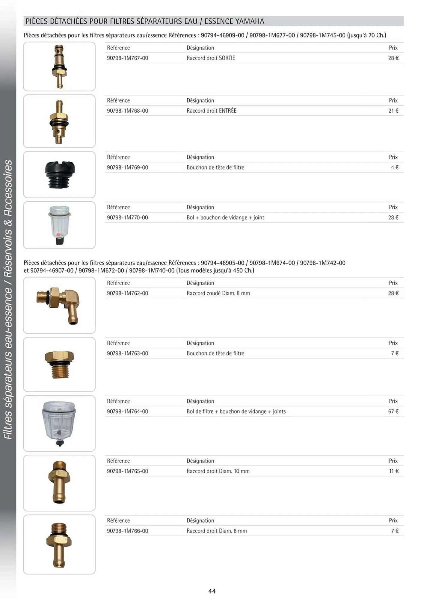 Catalogue Yamaha du 3 juin au 31 décembre 2025 - Catalogue page 44