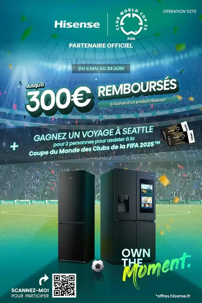 Jusqu'à 300€ remboursés du 6 mai au 24 juin 2025 - Catalogue page 1