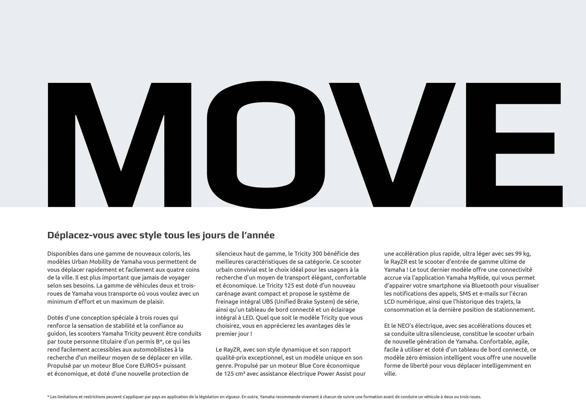 Catalogue Yamaha du 29 juillet au 3 janvier 2026 - Catalogue page 3