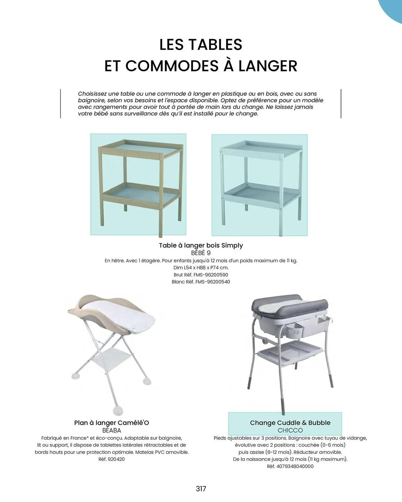 Catalogue Bébé 9 du 14 août au 31 décembre 2026 - Catalogue page 319