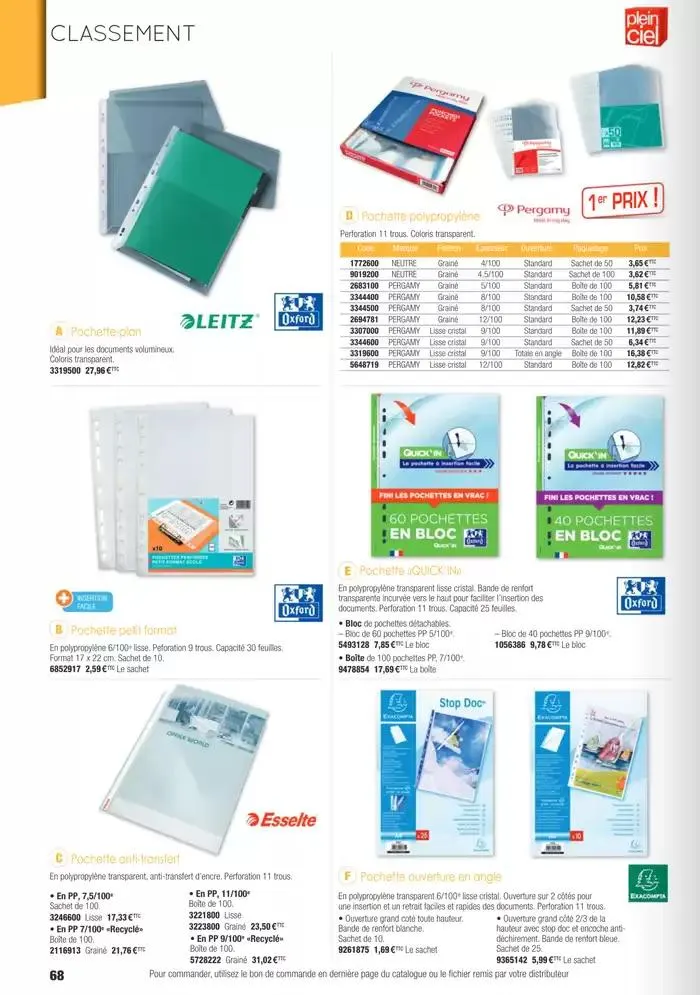 Écoles et loisirs 2025 du 1 janvier au 31 décembre 2025 - Catalogue page 68