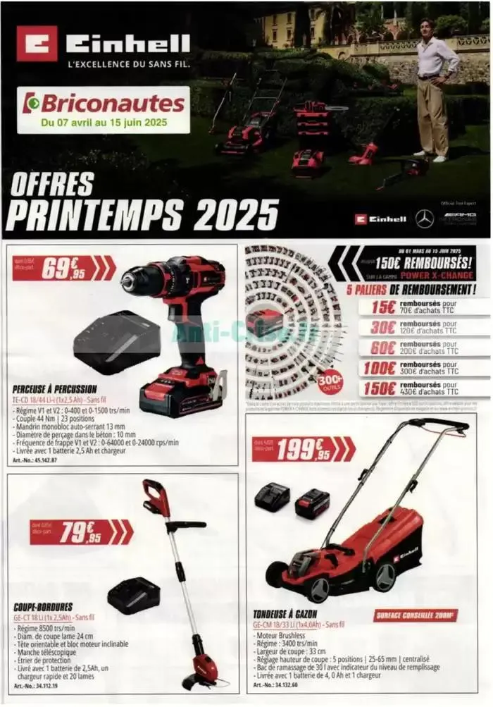 Offre Printemps 2025 du 16 avril au 15 juin 2025 - Catalogue page 1