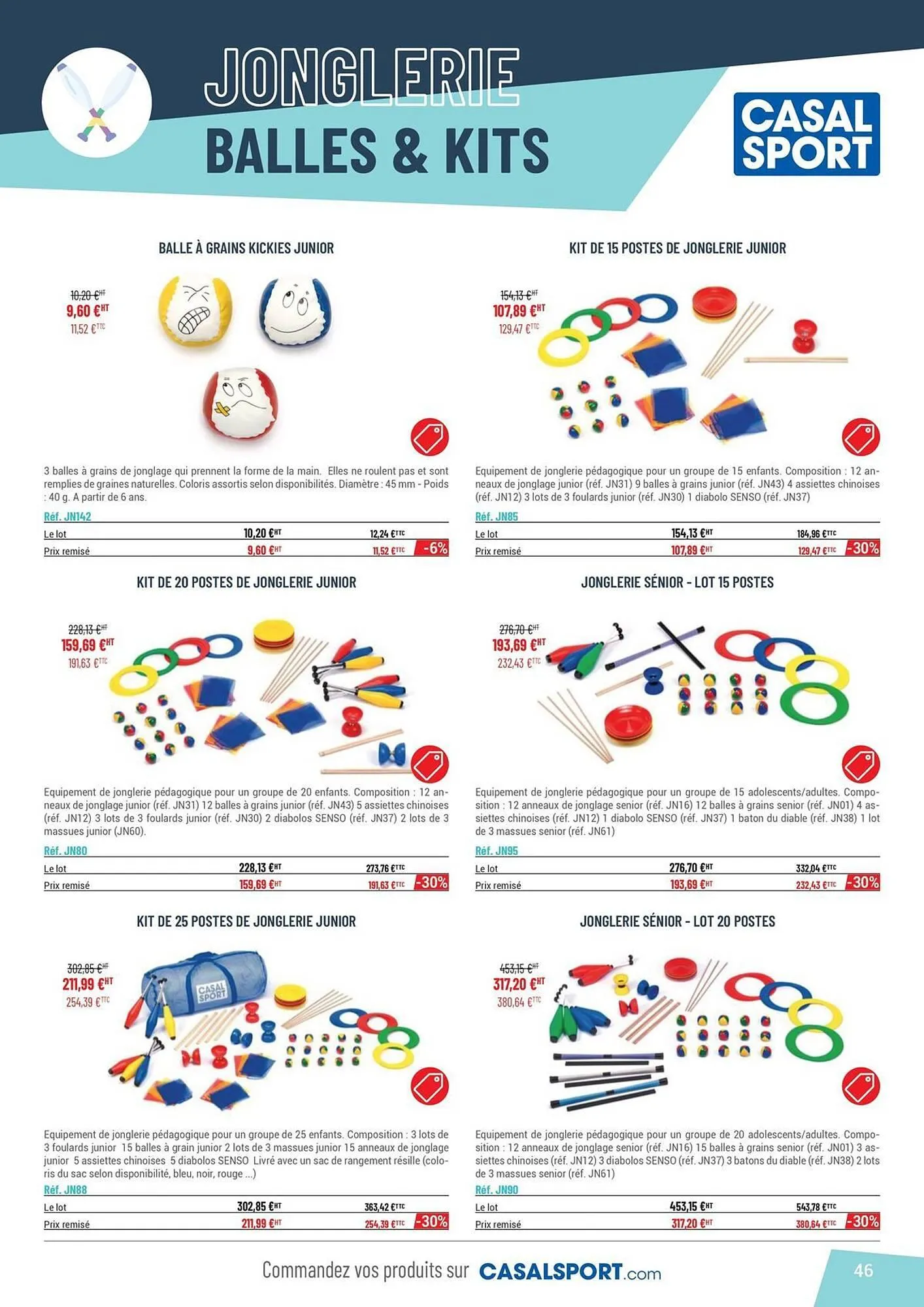 Catalogue Casal Sport du 30 avril au 31 décembre 2025 - Catalogue page 46