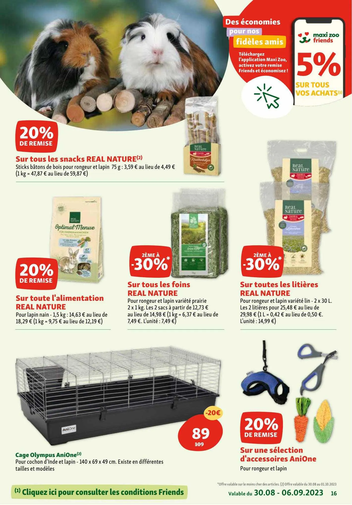 Catalogue Maxi Zoo du 25 août au 8 septembre 2023 - Catalogue page 16