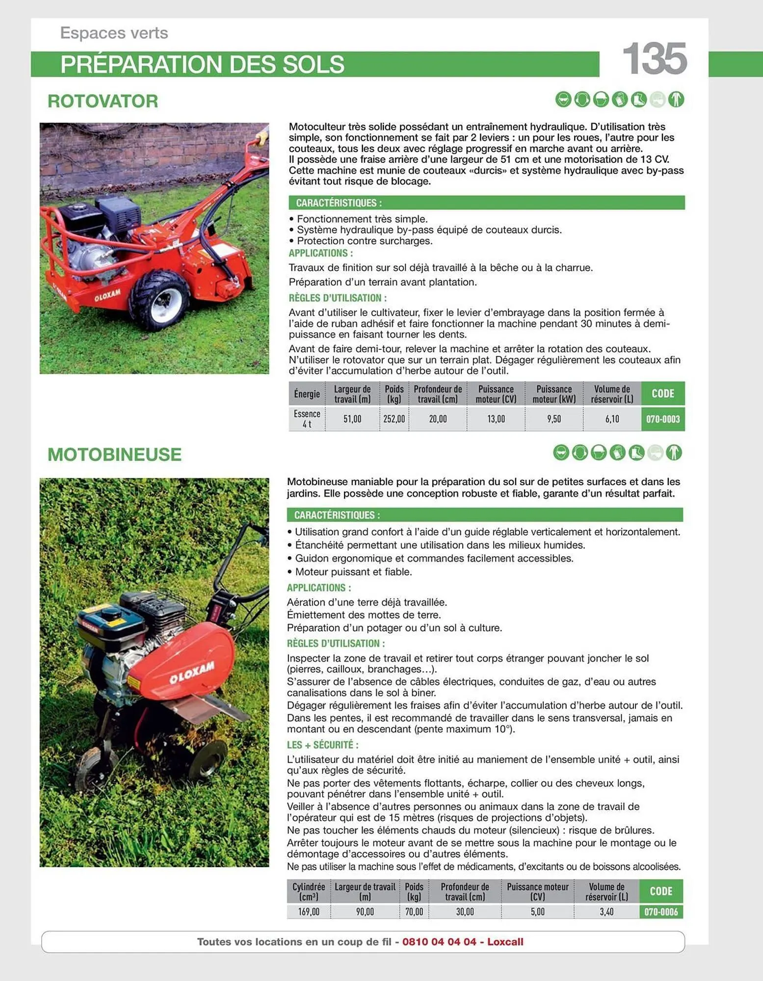 Catalogue Loxam du 10 avril au 31 décembre 2025 - Catalogue page 137