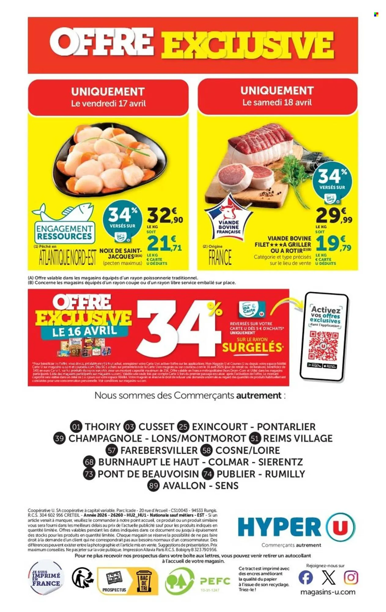 Catalogue Hyper U du 14 avril au 26 avril 2026 - Catalogue page 40