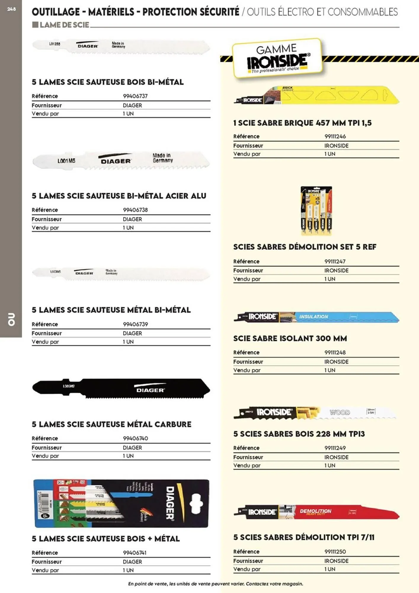 Catalogue Tout faire matériaux du 17 décembre au 30 décembre 2025 - Catalogue page 164