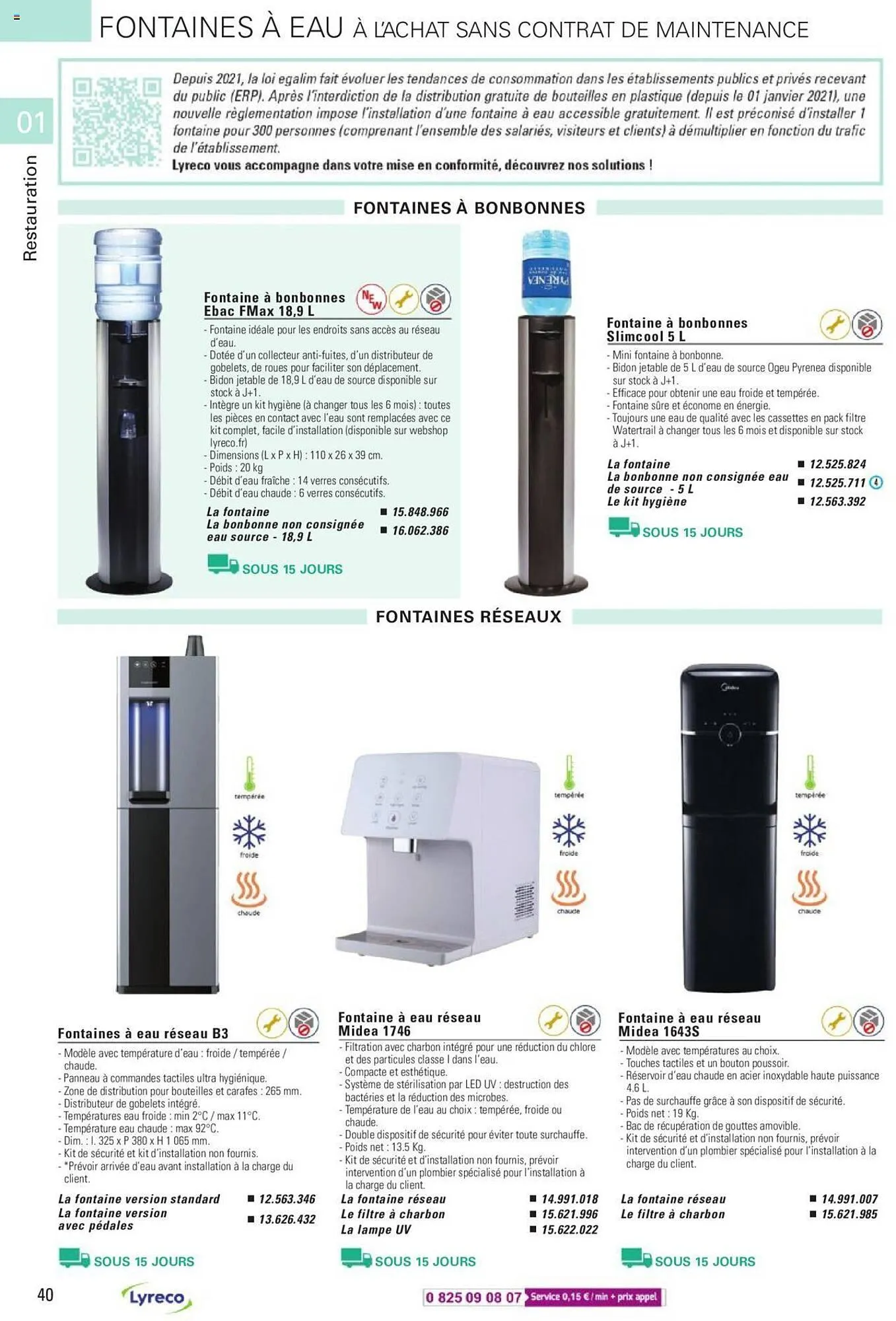 Catalogue Lyreco du 15 mai au 31 décembre 2023 - Catalogue page 40