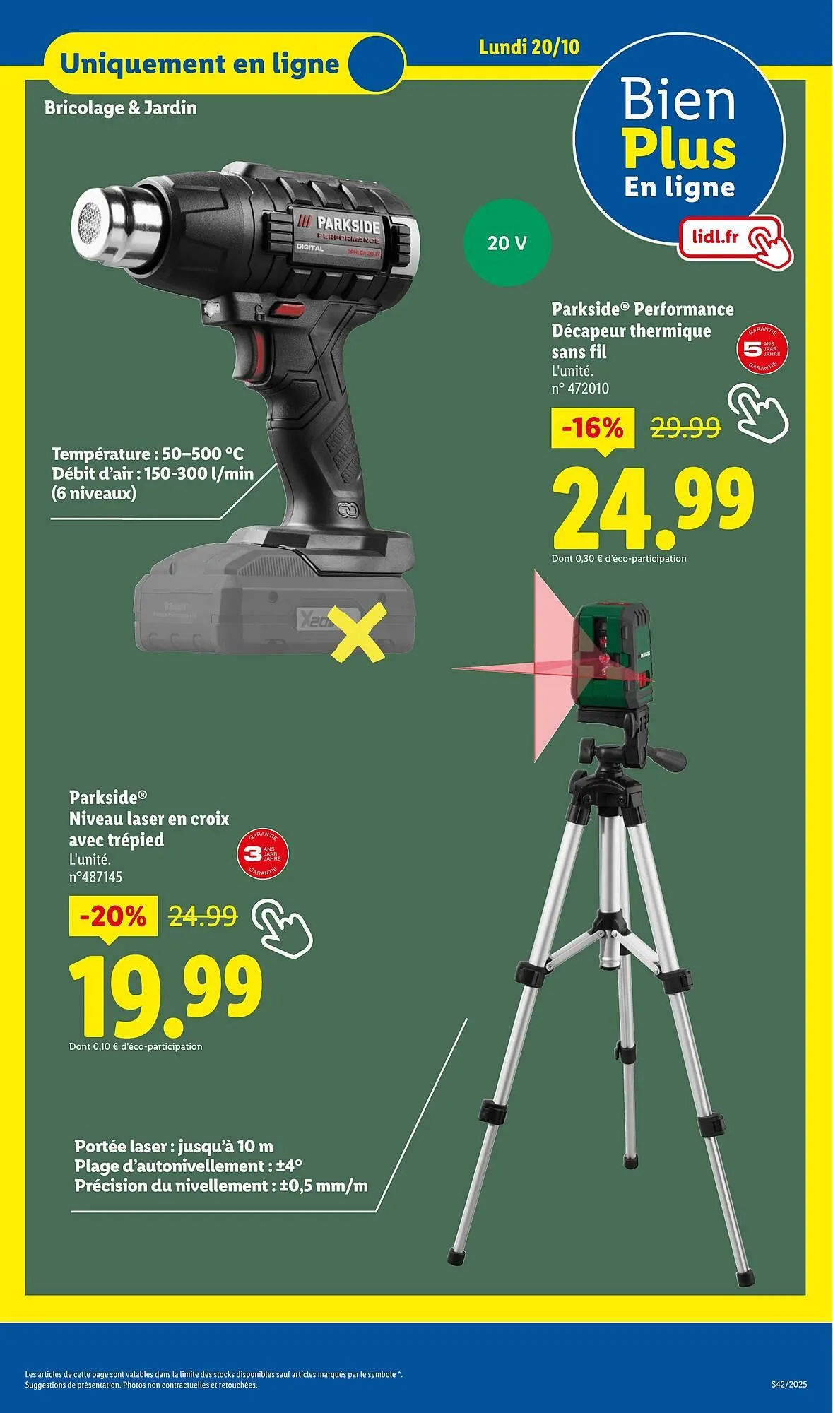 Catalogue Lidl du 16 octobre au 22 octobre 2025 - Catalogue page 71