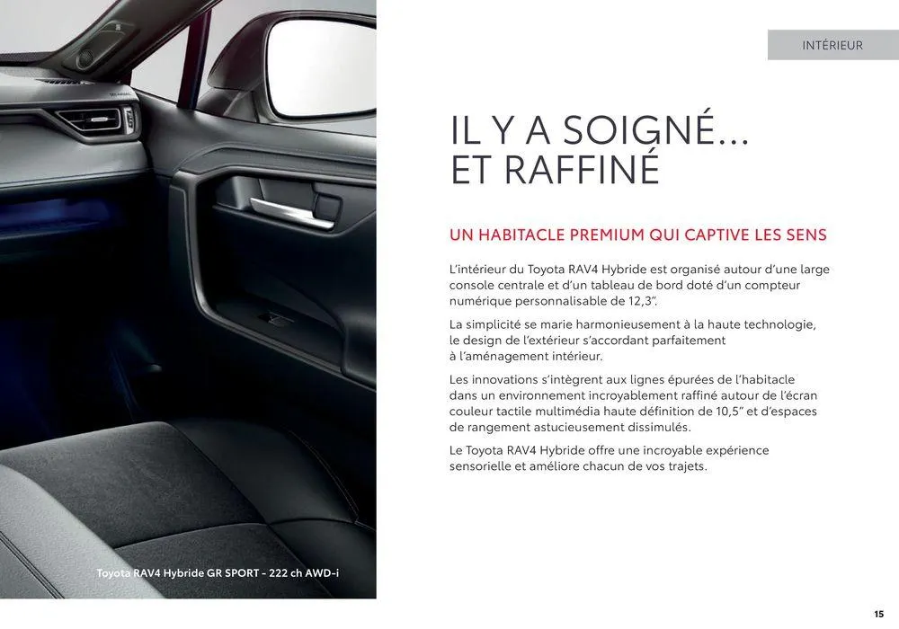 Toyota RAV4  du 2 septembre au 31 août 2025 - Catalogue page 15