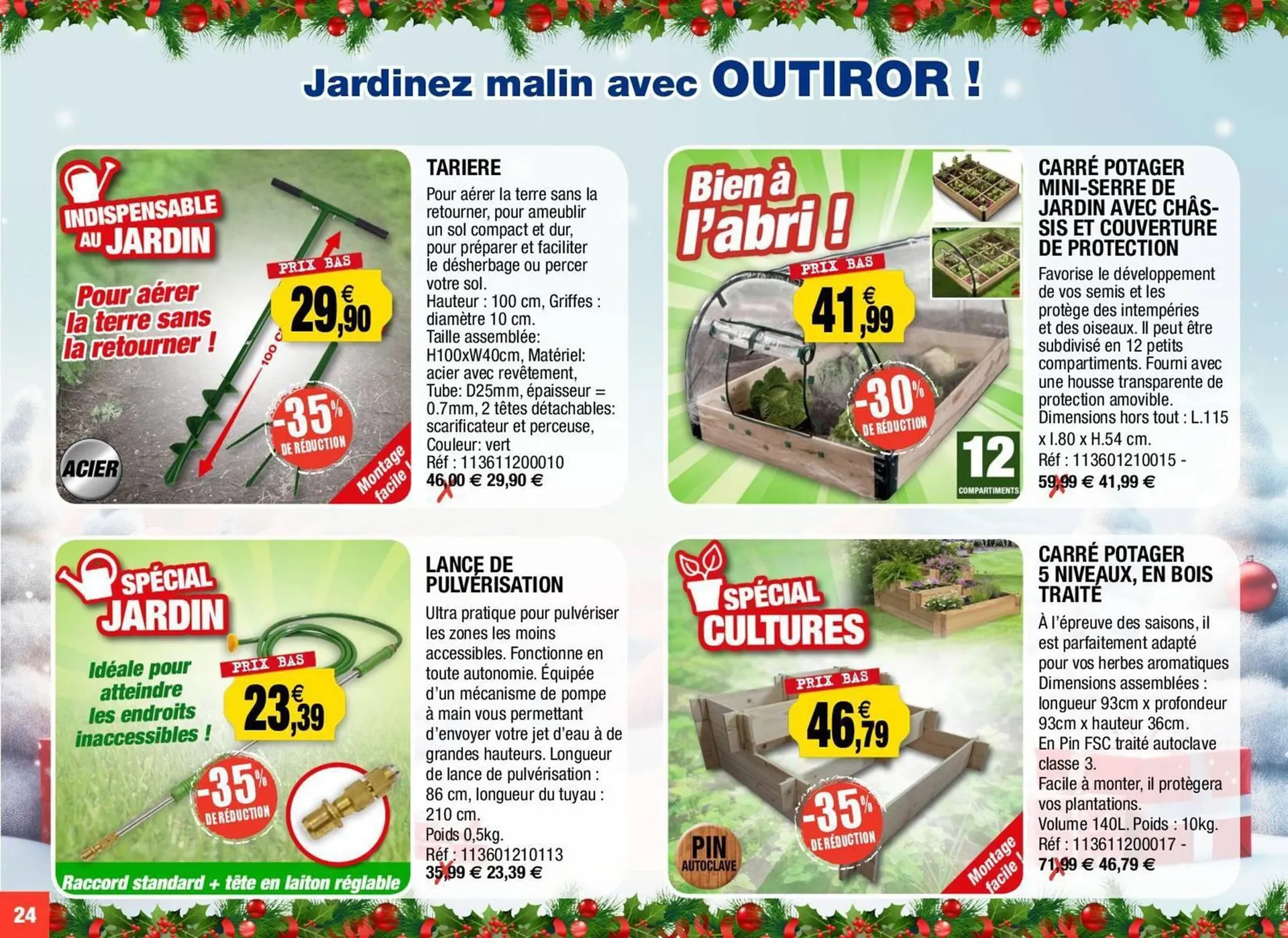 Catalogue Outiror du 27 novembre au 31 décembre 2023 - Catalogue page 22