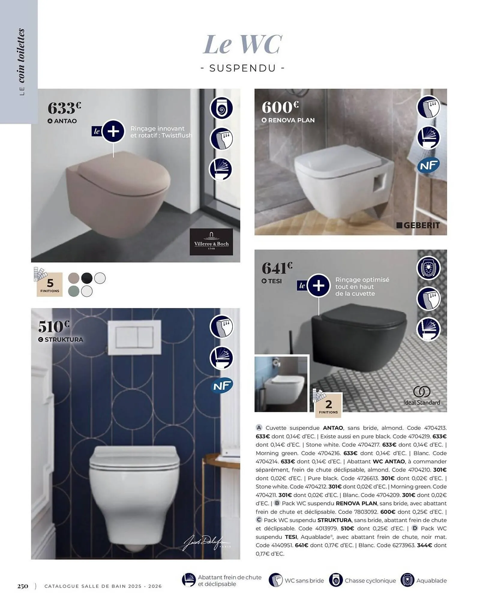 Catalogue Cedeo du 3 juin au 31 décembre 2025 - Catalogue page 250