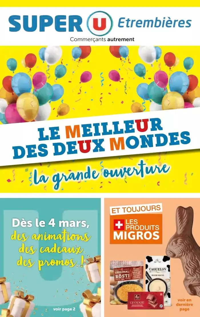 Quinzaine Commerçante du 4 mars au 16 mars 2025 - Catalogue page 1