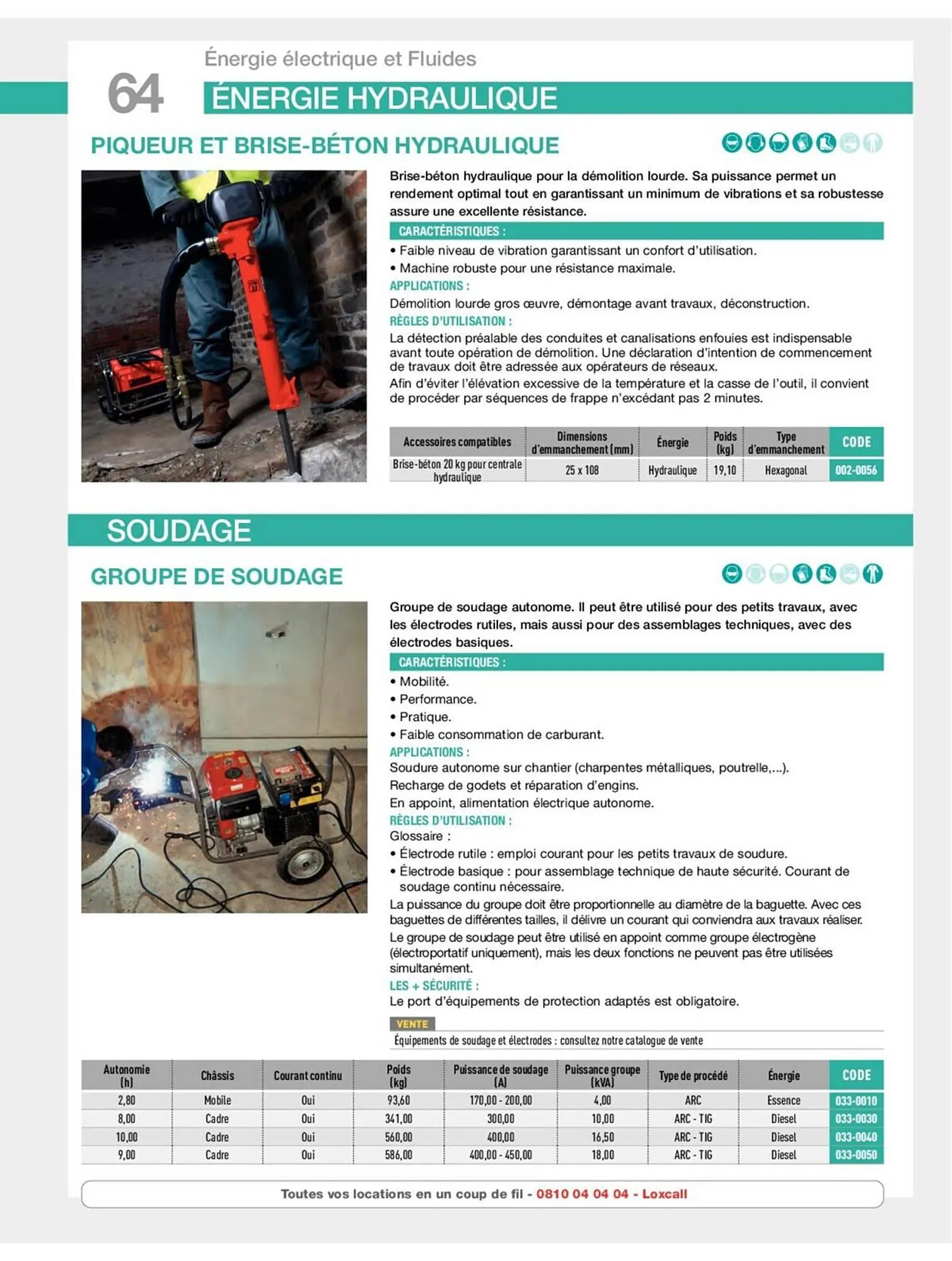 Catalogue Loxam du 19 avril au 31 décembre 2023 - Catalogue page 66