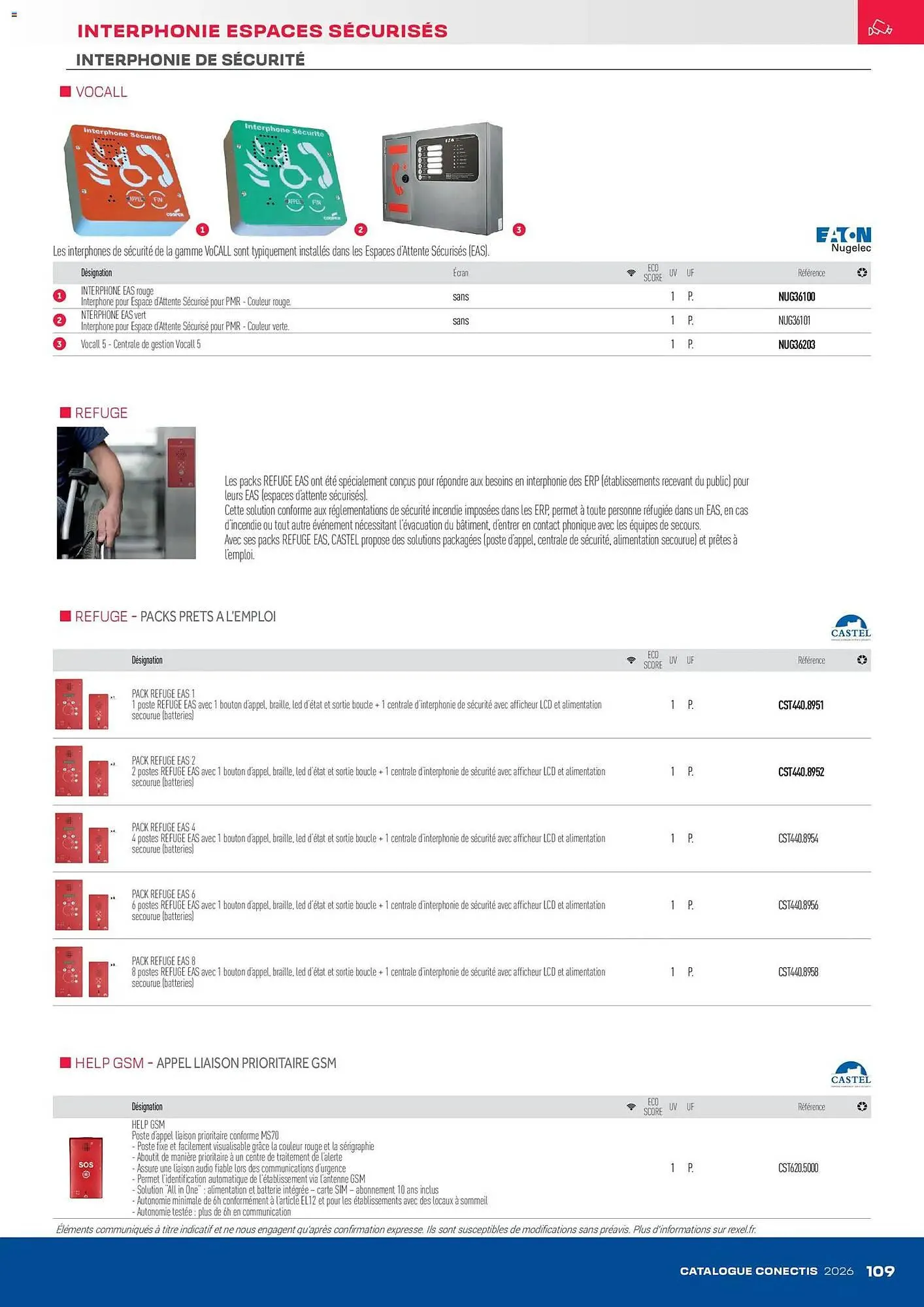 Catalogue Rexel du 10 avril au 31 décembre 2026 - Catalogue page 109