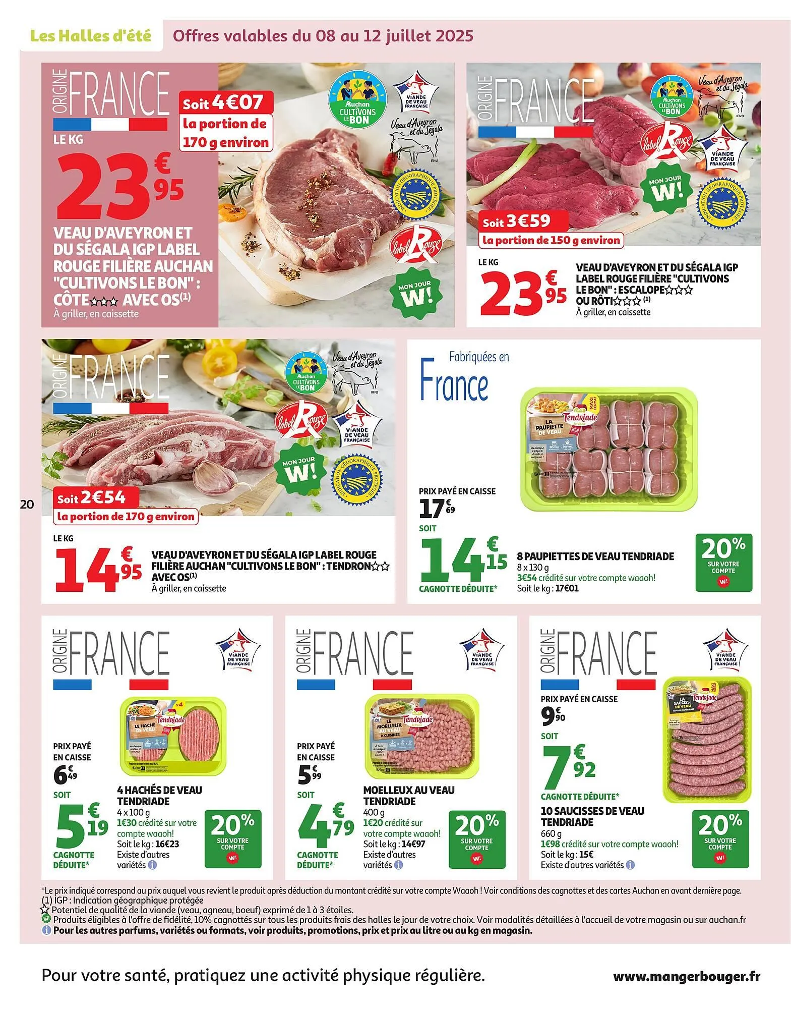 Catalogue Auchan du 8 juillet au 20 juillet 2025 - Catalogue page 20