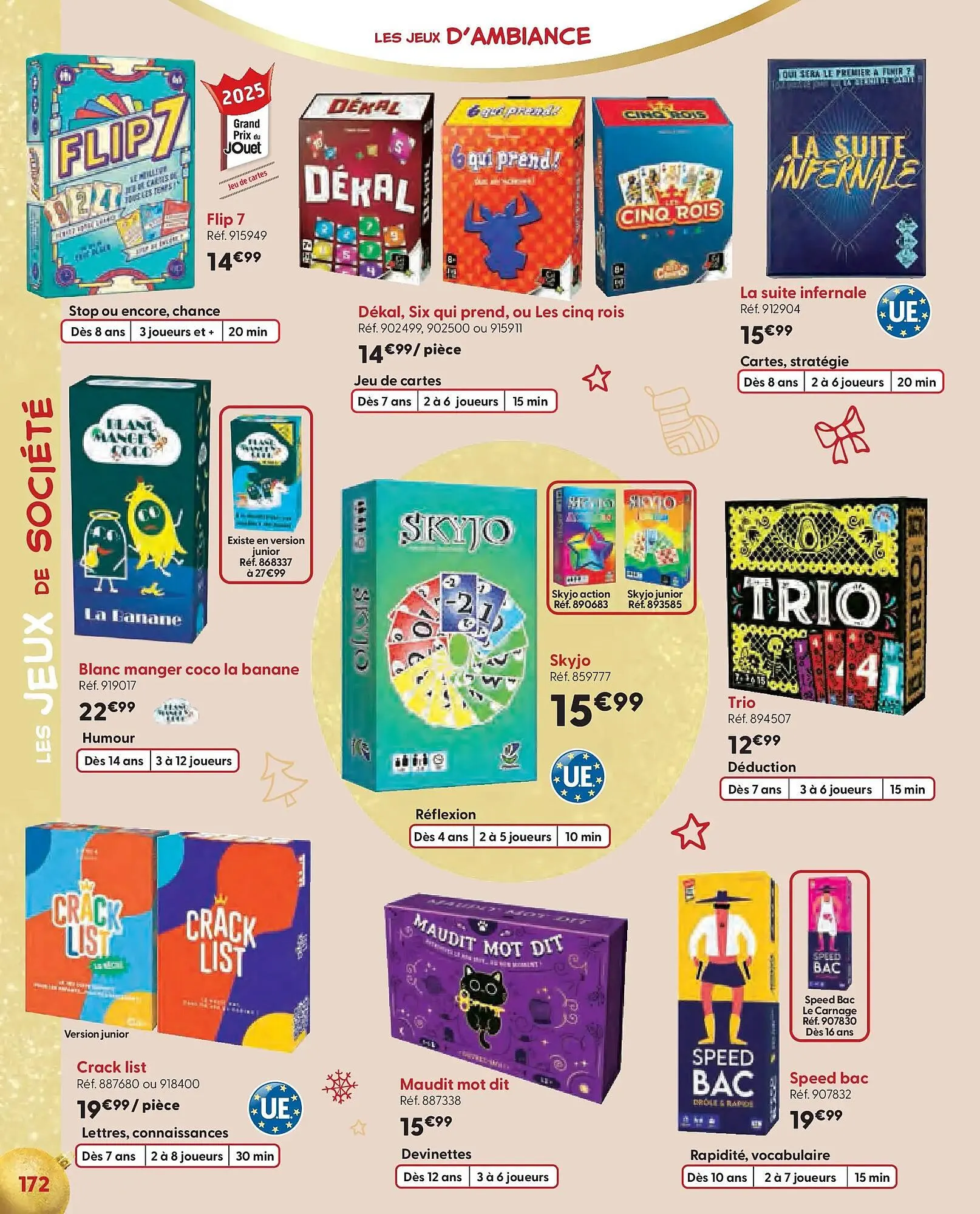 Catalogue La Grande Récré du 15 octobre au 2 décembre 2025 - Catalogue page 172