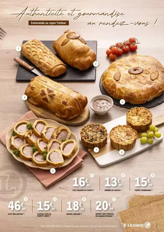 Carte traiteur generale du 8 avril au 31 décembre 2025 - Catalogue page 7