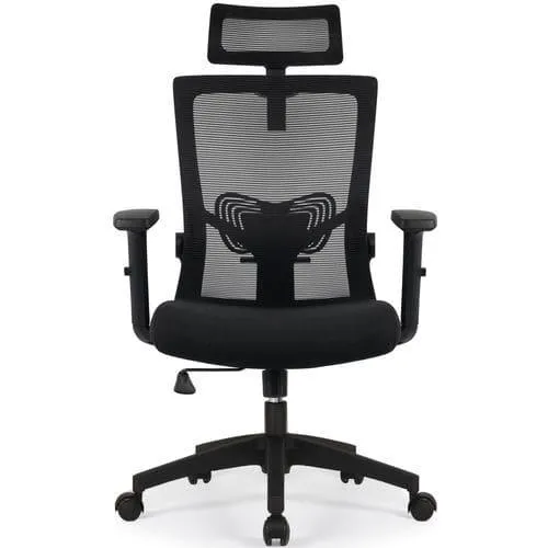 ADORMII Fauteuil De Bureau Ergonomique Chaise De Bureau Inclinable Accoudoirs Réglables Appui-tête Ajustable