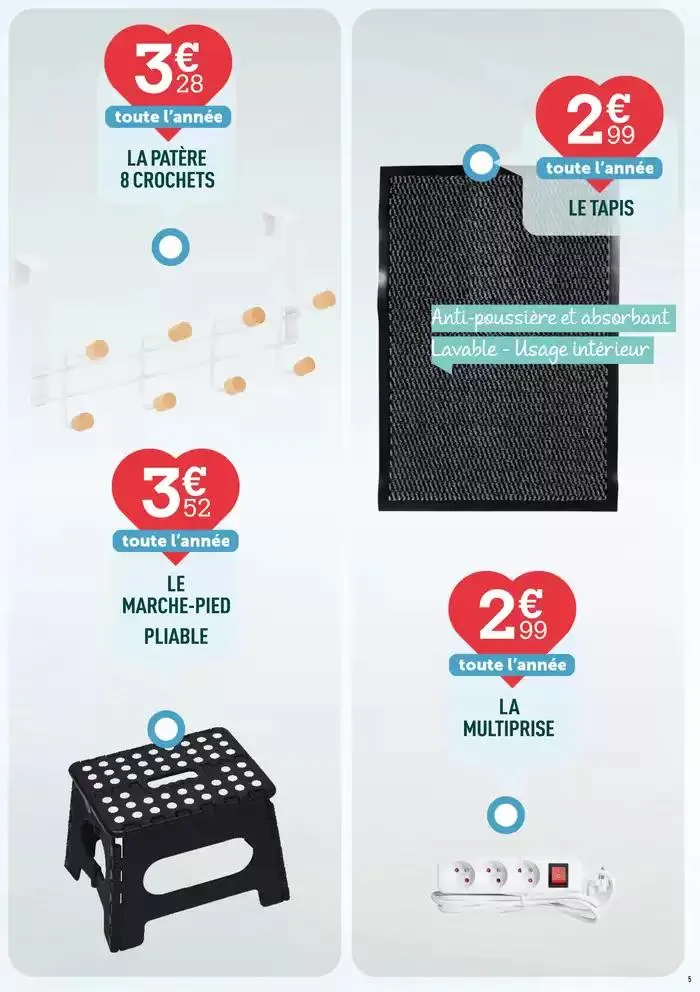 Le catalogue prix bas ! du 4 avril au 30 avril 2025 - Catalogue page 5