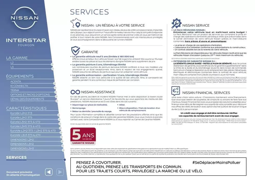Nouveau Nissan Interstar du 2 octobre au 2 octobre 2025 - Catalogue page 18