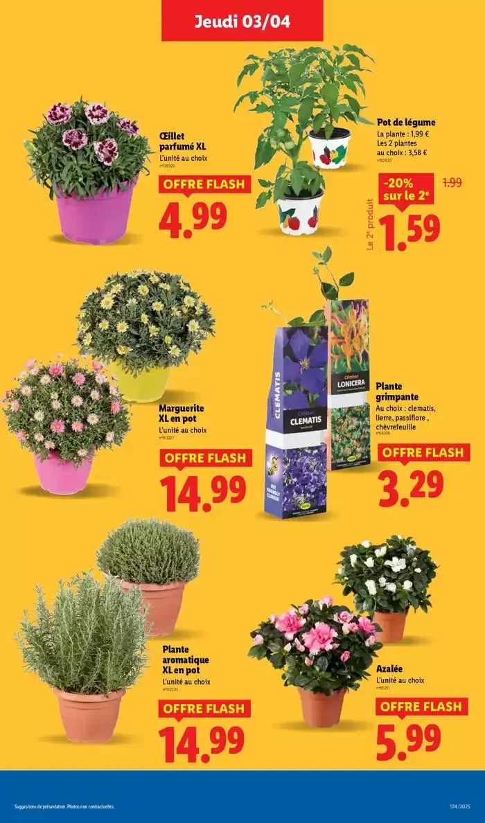 Concôctez un délicieux repas à l'occasion de Pâques avec la marque Deluxe chez Lidl ! du 3 avril au 9 avril 2025 - Catalogue page 29
