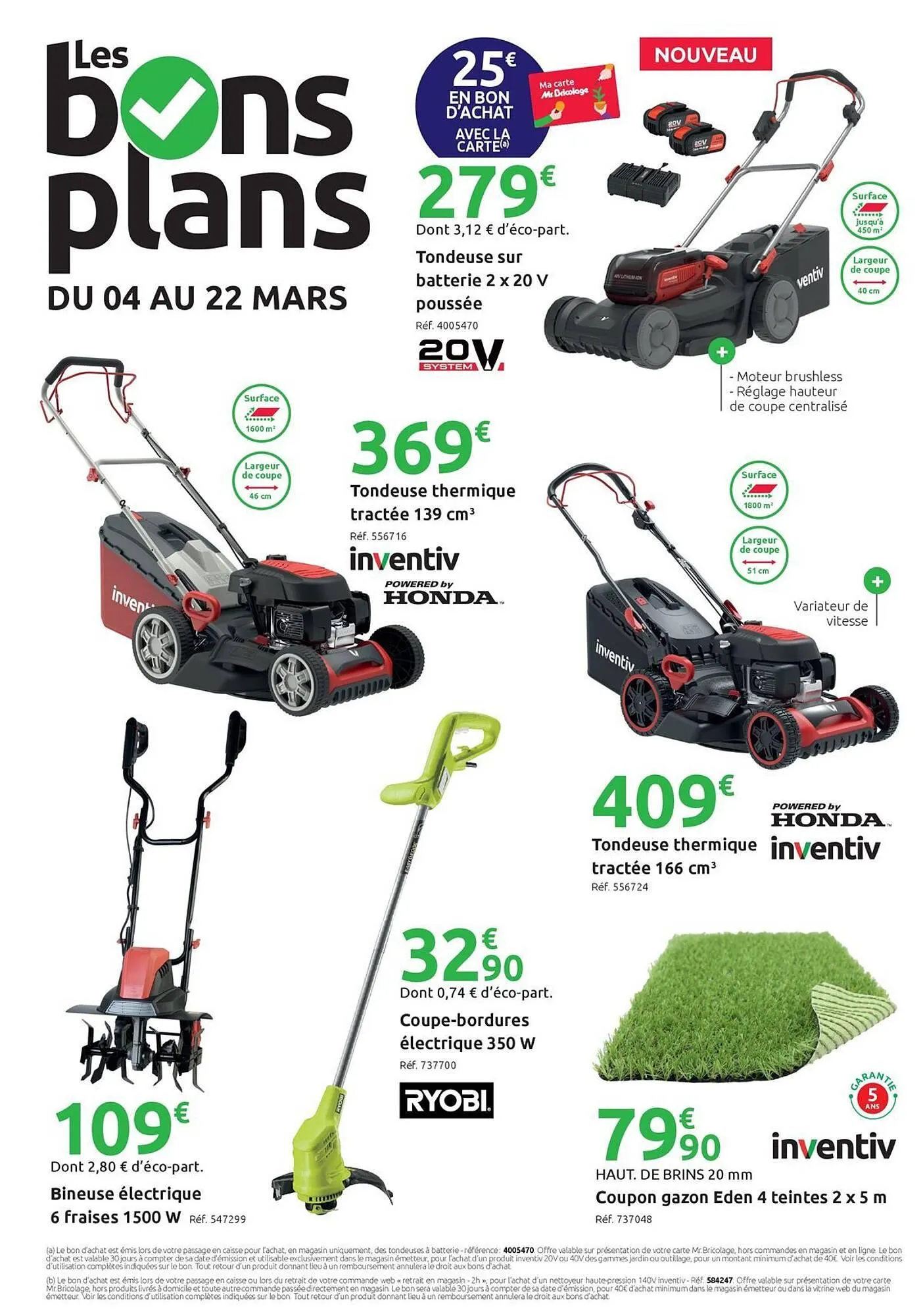 Catalogue Mr Bricolage du 4 mars au 22 mars 2026 - Catalogue page 1