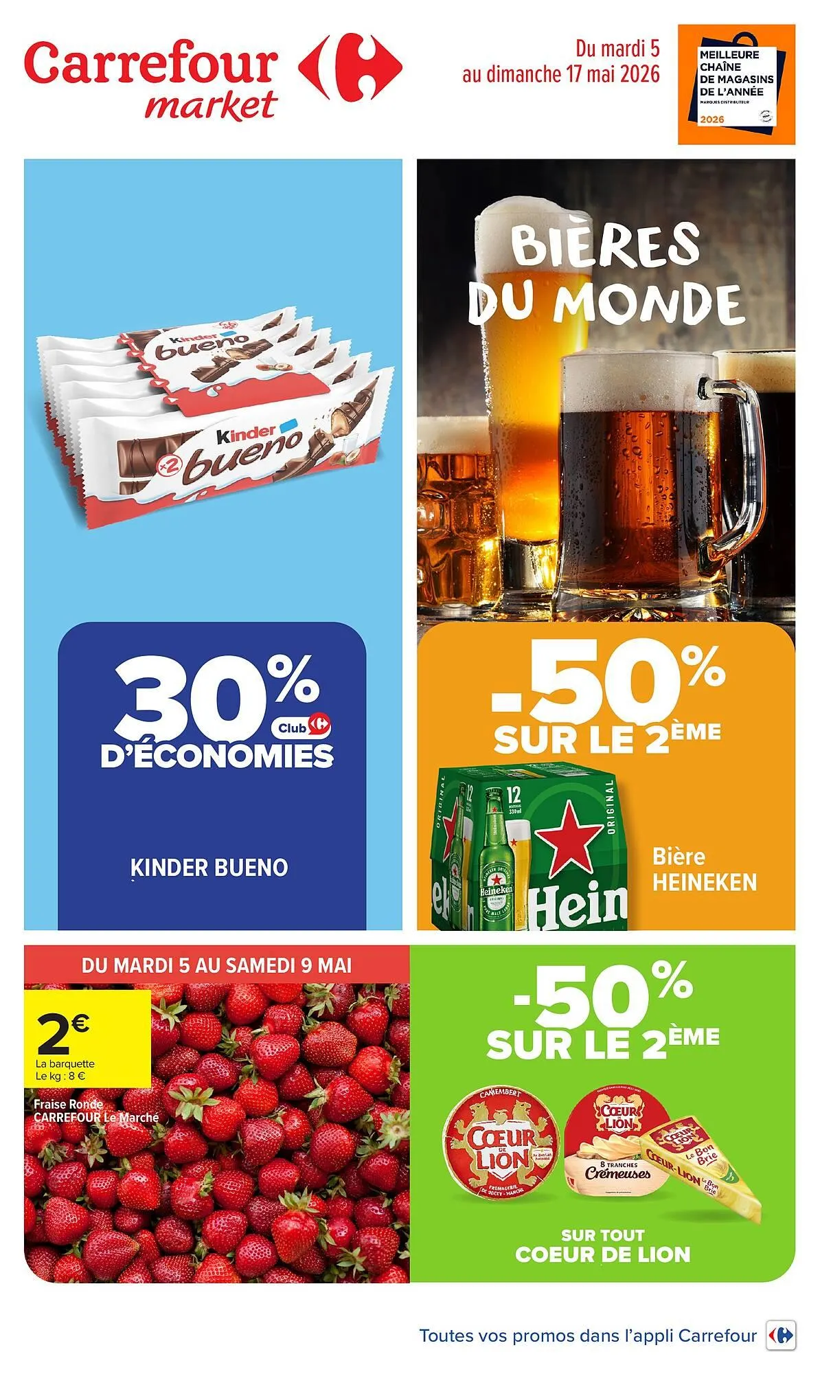 Catalogue Carrefour Market du 5 mai au 17 mai 2026 - Catalogue page 1