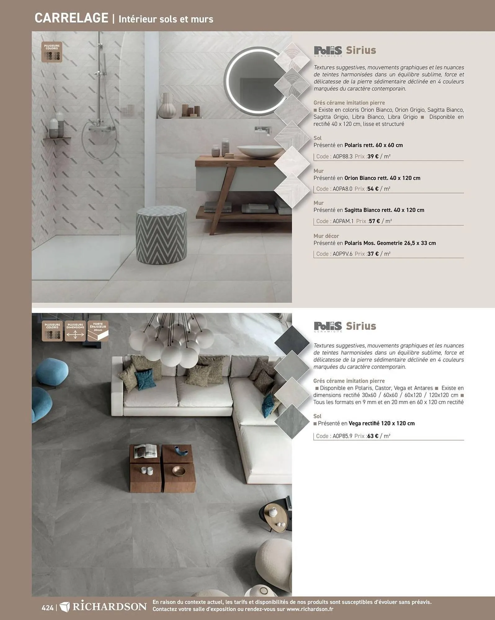 Catalogue Richardson du 11 avril au 31 décembre 2025 - Catalogue page 426