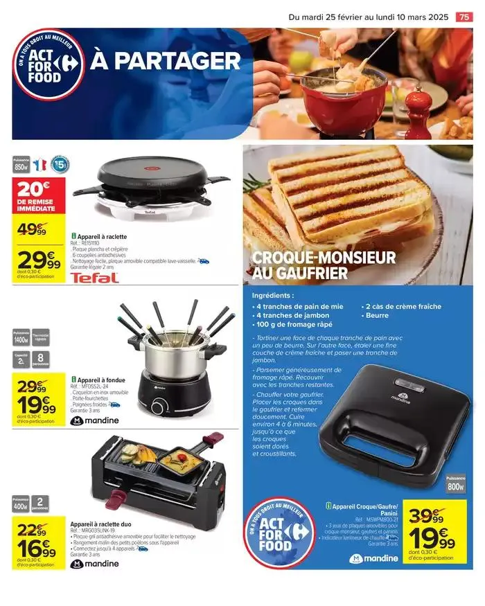 -50% SUR LE 2ÈME - CHOCOLAT ET CAFÉ du 25 février au 10 mars 2025 - Catalogue page 77