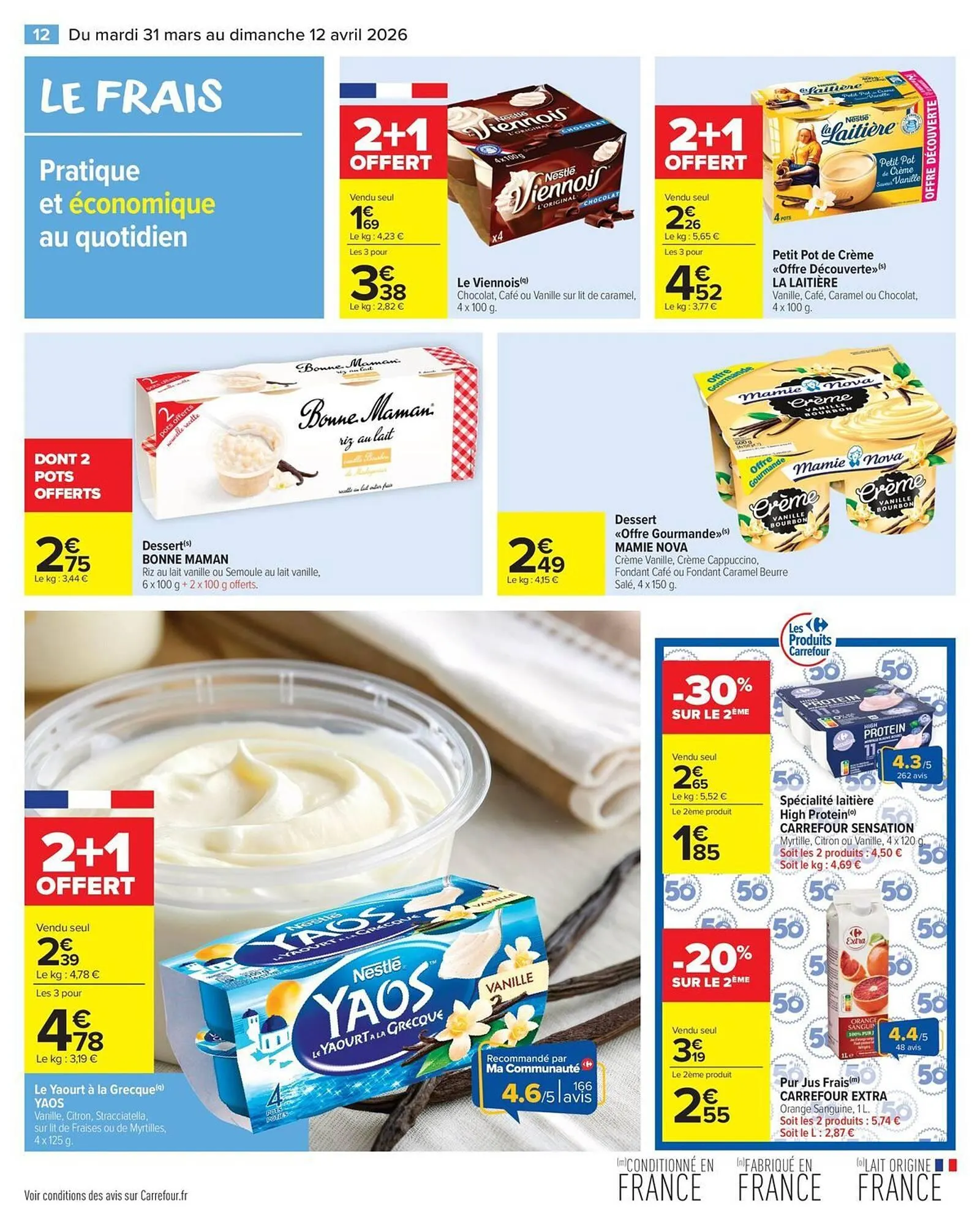 Catalogue Carrefour Market du 31 mars au 12 avril 2026 - Catalogue page 14