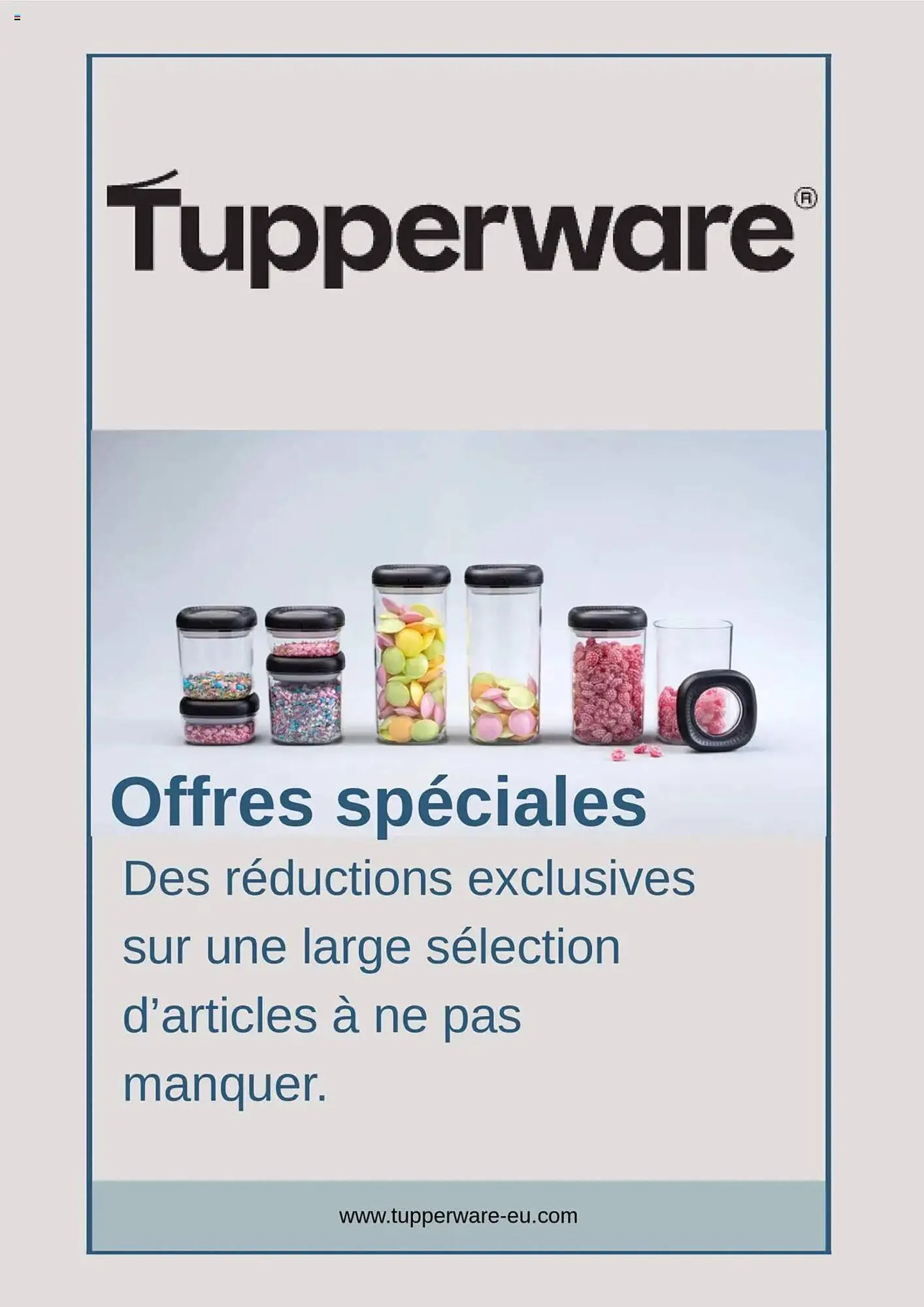 Catalogue Tupperware - 1