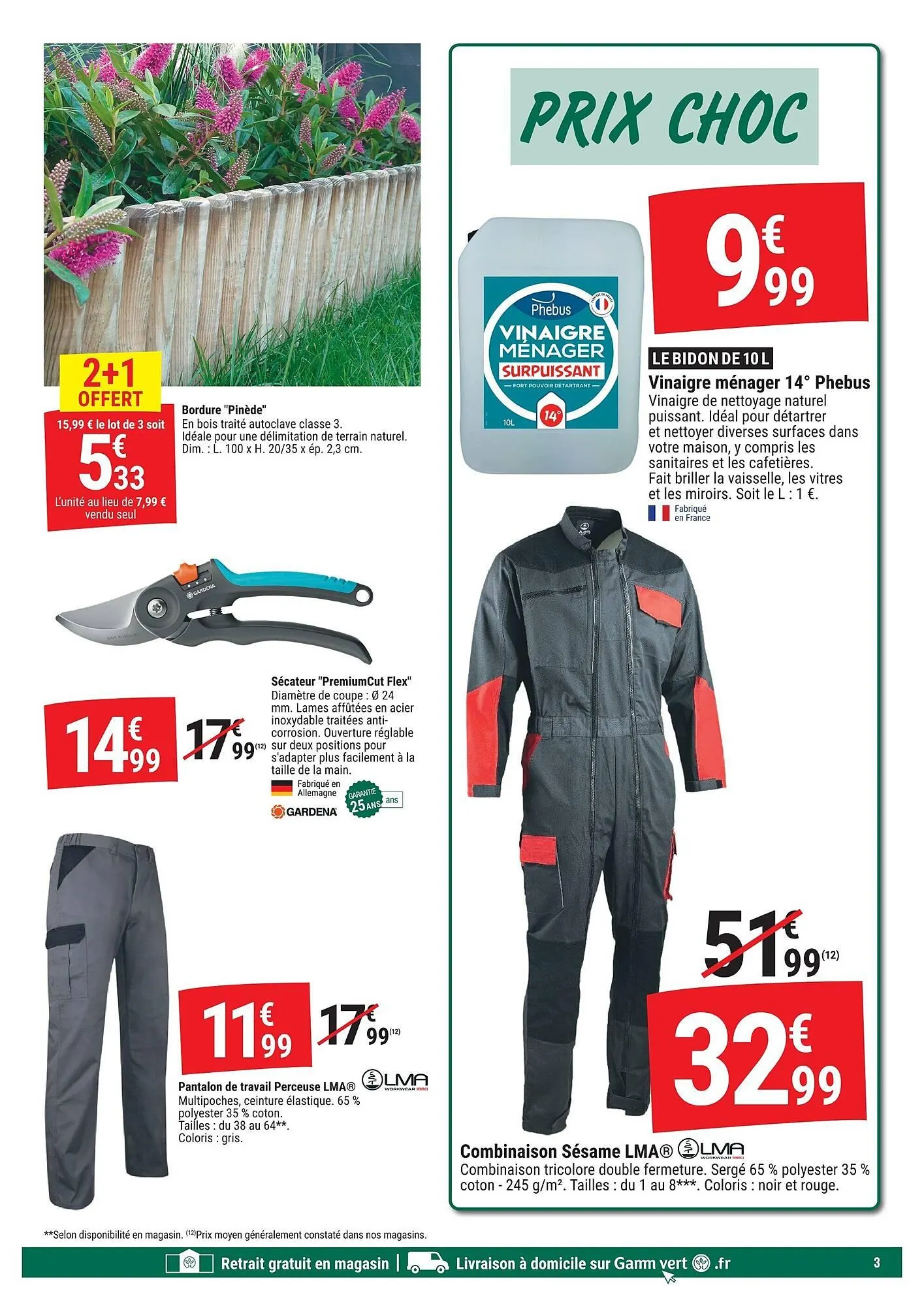 Catalogue Gamm vert du 18 mars au 29 mars 2026 - Catalogue page 3