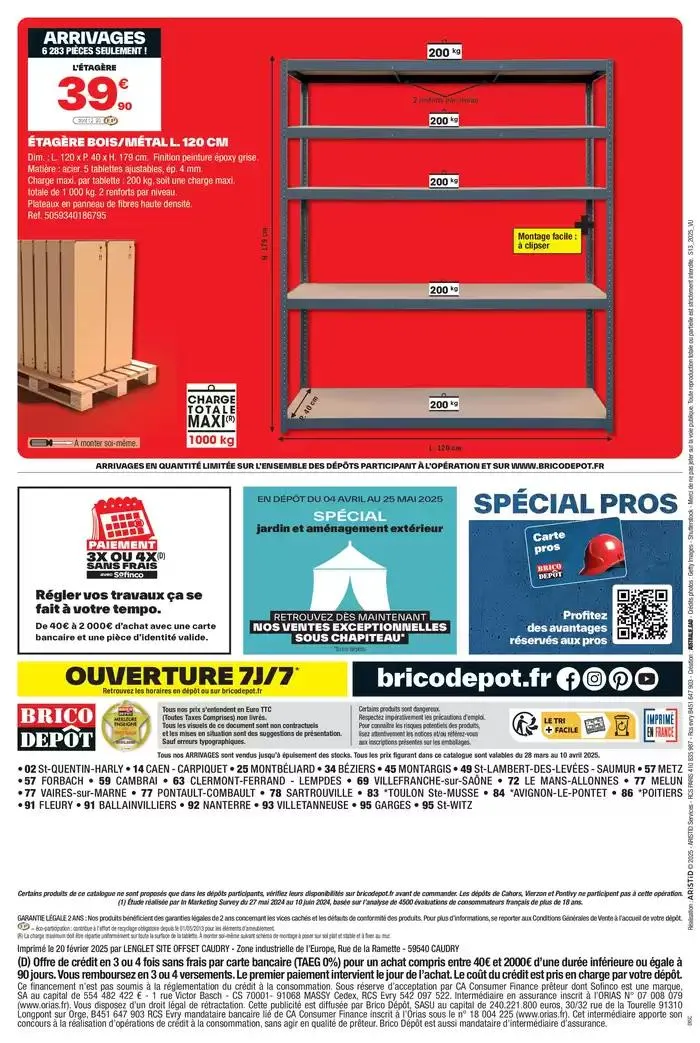 Spécial chantier intérieur ! du 28 mars au 10 avril 2025 - Catalogue page 12