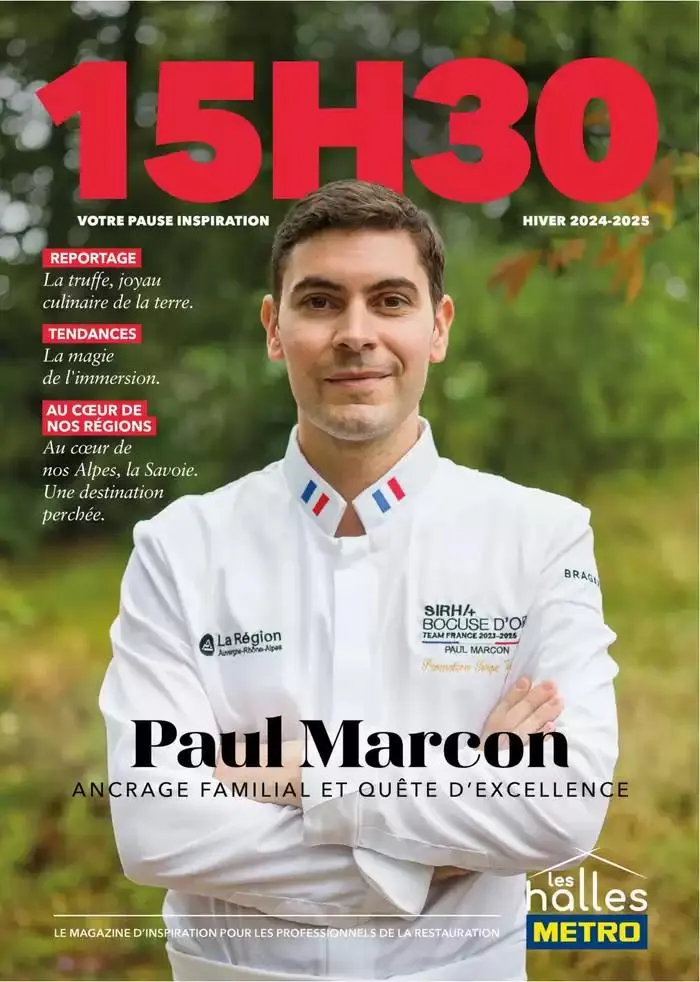 Metro Magazine 15h30 N°12 du 16 décembre au 30 avril 2025 - Catalogue page 1