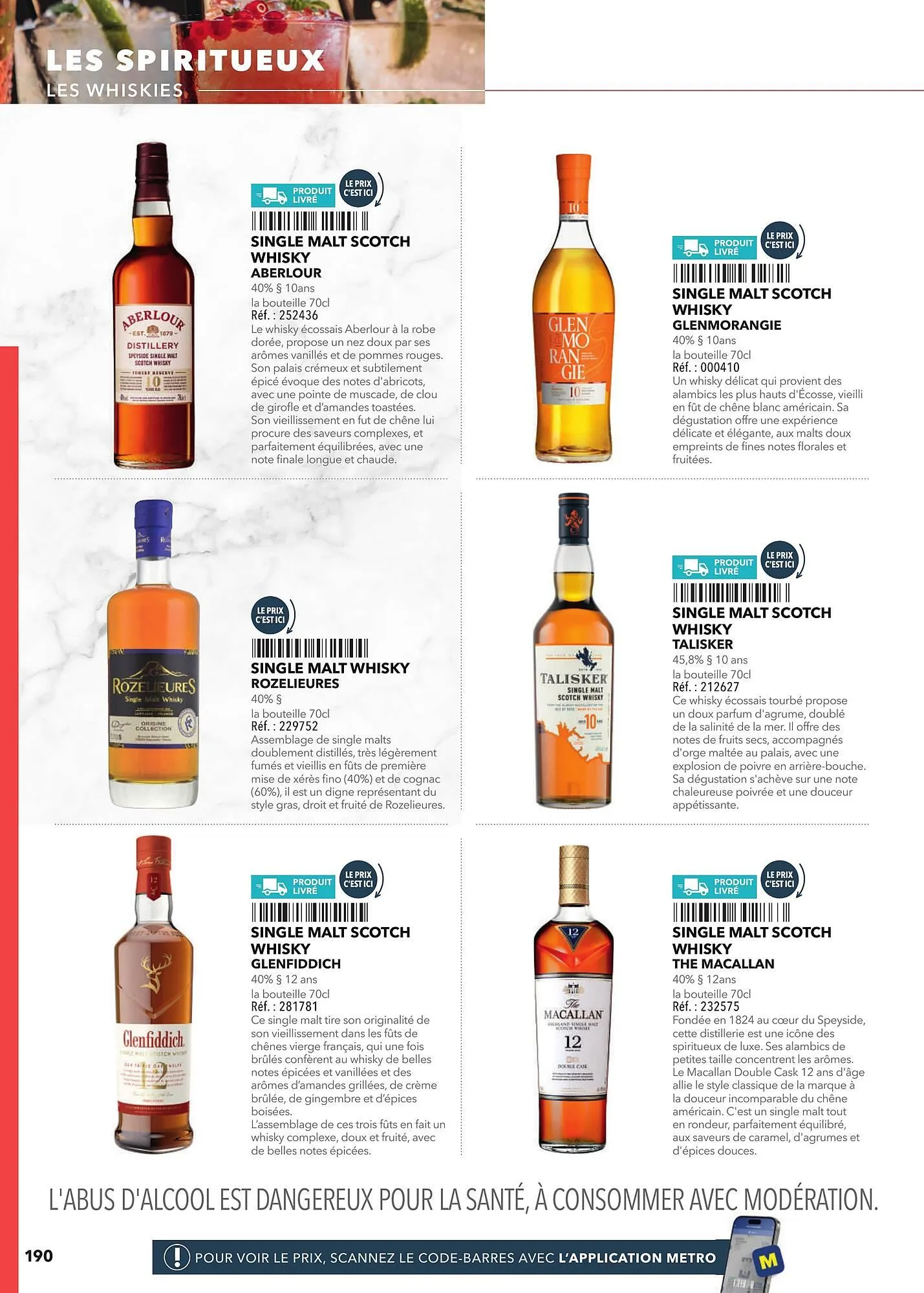 Catalogue METRO du 2 mars au 31 décembre 2025 - Catalogue page 190