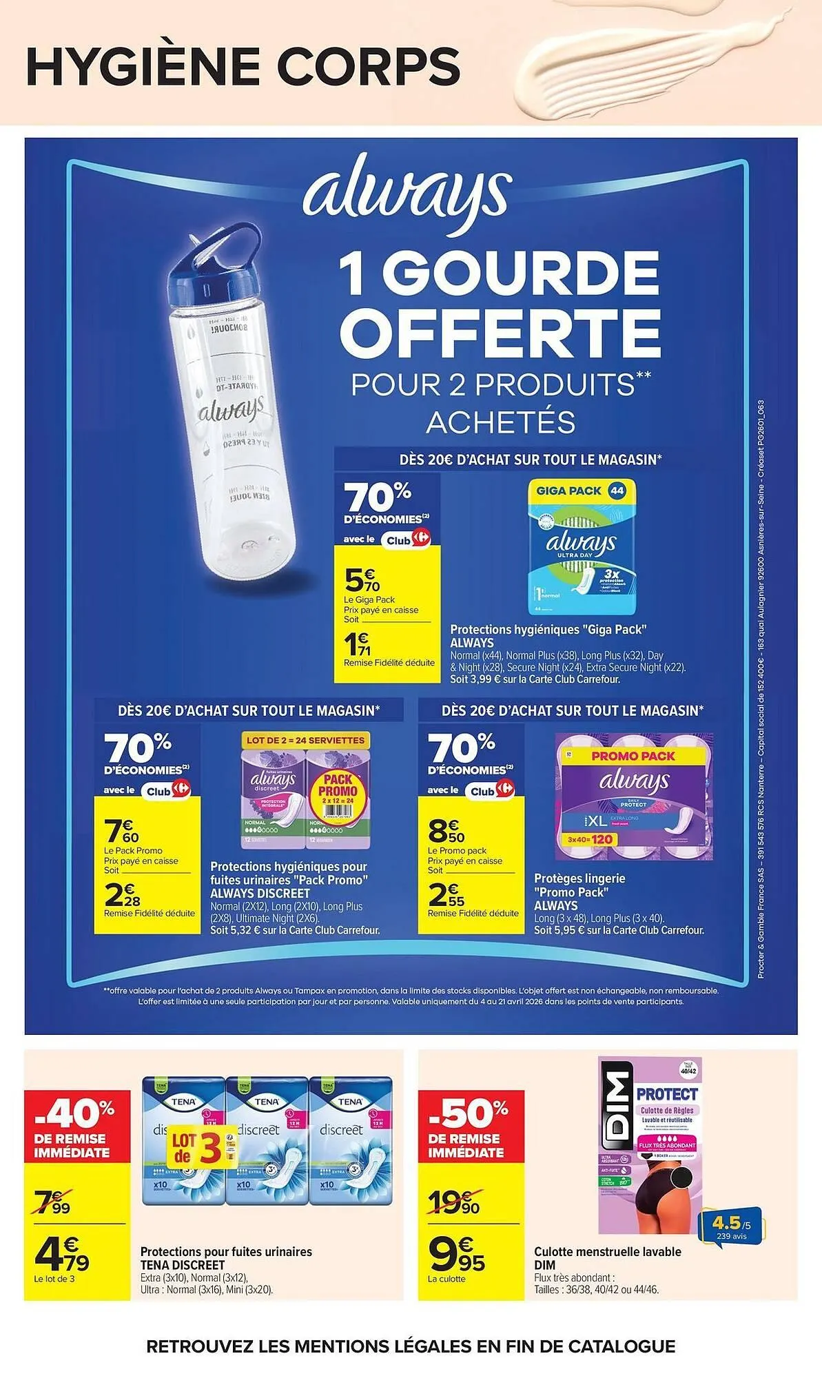 Catalogue Carrefour du 7 avril au 20 avril 2026 - Catalogue page 47