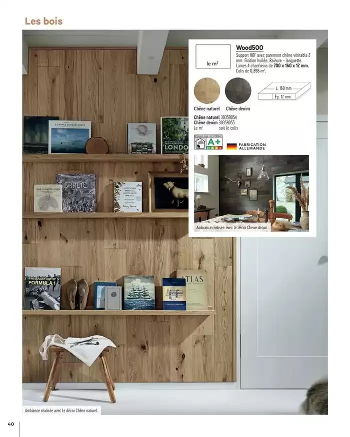 Aménagents Intérieurs 2025 du 1 janvier au 31 décembre 2025 - Catalogue page 40