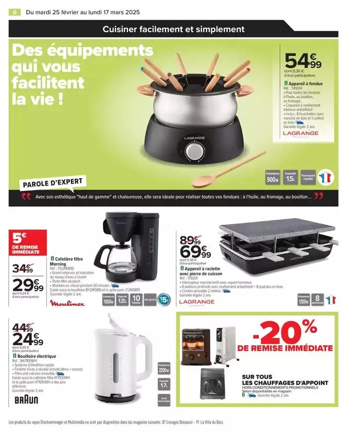 FAITES ENTRER LA NOUVEAUTÉ DANS LA MAISON ! du 25 février au 17 mars 2025 - Catalogue page 8