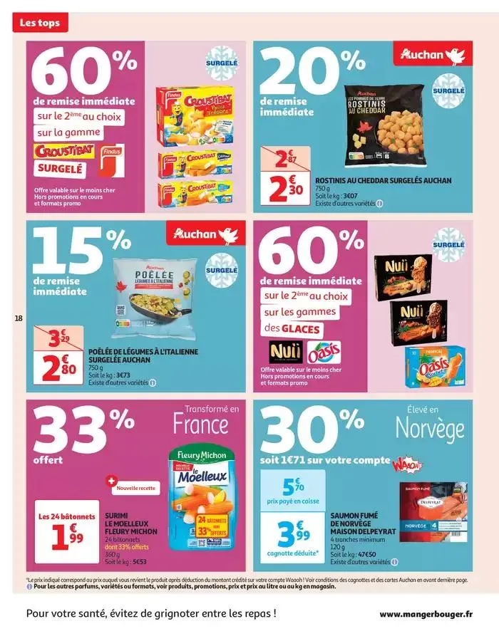 Des prix aussi bas, c'est le top du 29 avril au 11 mai 2025 - Catalogue page 18