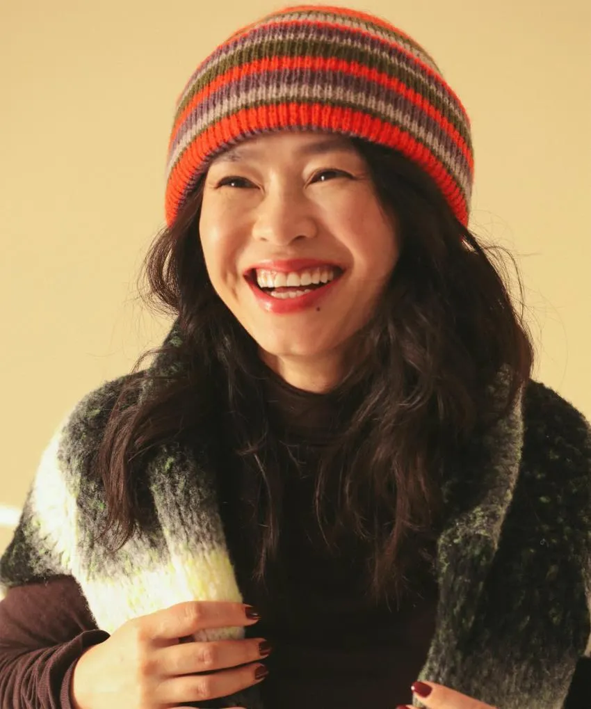 Bonnet Kimi à rayures