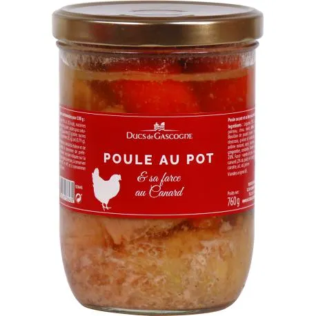 Poule au pot et sa farce au Canard