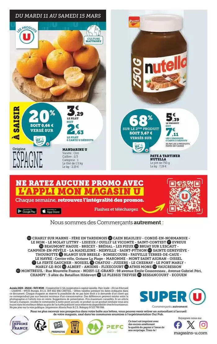 Quinzaine Commerçante du 11 mars au 23 mars 2025 - Catalogue page 32