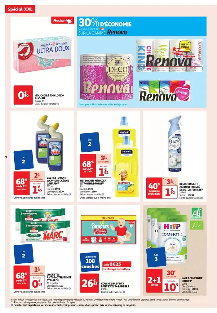 Les 25 jours Waaoh, spécial XXL du 25 mars au 6 avril 2025 - Catalogue page 4